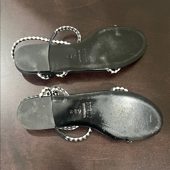 STAUD Monochrome Braided Women's Sandals - Picture 3 of 4